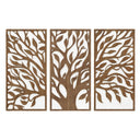 Birch Botanical - Two-Tone Panel Wall Decor Set - Tree Of Life