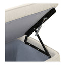 Ichigo - Storage Bench - Light Gray - Moe's Home Collection - Storage Benches - Elite Enclave Home