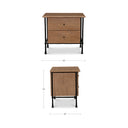 Rene - Accent Nightstand - Light Brown - Moe's Home Collection - Accent Nightstands - Elite Enclave Home