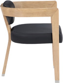 Carlyle - Dining Chair With Natural Frame - Meridian Furniture - Arm Chairs - Elite Enclave Home