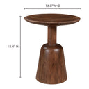 Nels - End Table - Dark Brown - Moe's Home Collection - End Tables - Elite Enclave Home
