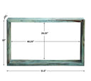 Teo - Wooden Console Table - Blue