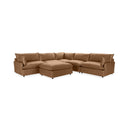 Caplan - 6 Piece Modular Sectional With Ottoman - Classic Home - 2 Piece Living Room Sets - Elite Enclave Home