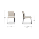 Danny - Dining Chair (Set of 2) - Beige - Moe's Home Collection - Chair Sets - Elite Enclave Home