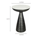 Font - Side Table - Dark Gray - Moe's Home Collection - Side Tables - Elite Enclave Home