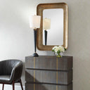 Alvaro - Antique Brass Mirror