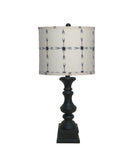 With White Drum Shade - Black