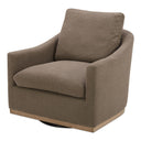 Linden - Swivel Chair - Soft Taupe - Moe's Home Collection - Swivel Chairs - Elite Enclave Home