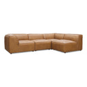 Form - Signature Modular Sectional - Tan - Moe's Home Collection - Stationary Sectionals - Elite Enclave Home