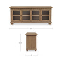 Lillian - Sideboard - Brown - Moe's Home Collection - Sideboards - Elite Enclave Home