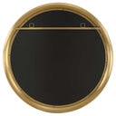 Atkinson - Modern Round Mirror - Brass - Uttermost - Accent Mirrors - Elite Enclave Home