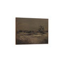 Ode - Framed Painting - Dark Brown - Moe's Home Collection - Framed Prints - Elite Enclave Home