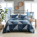 Olsen - King Oversized Quilt Mini Set - Blue