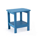 Plastic Outdoor Side Table - Blue