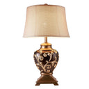 Ancient Baroque Styled Table Lamp - Gold