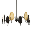 Warwick - 6 Light Chandelier - Matte Black - Uttermost - Chandeliers- Elite Enclave Home