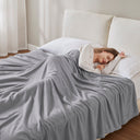 Microfleece - Twin Blanket - Gray