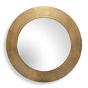 Tano - Round Mirror - Antique Brass - Uttermost - Wall Mirrors- Elite Enclave Home