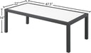 Nizuc - Outdoor Patio Coffee Table - Meridian Furniture - Coffee Tables- Elite Enclave Home
