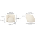 Rae - Outdoor Accent Chair - Beige - Moe's Home Collection - Accent Chairs - Elite Enclave Home
