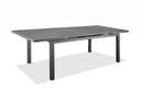Aluminum Extendable Outdoor Dining Table - Gray