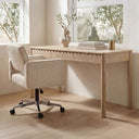 Harris - Office Chair - Oat / Beige - Moe's Home Collection - Swivel Chairs - Elite Enclave Home