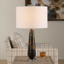 Dames - Dark Marble Table Lamp - Black / Brown - Uttermost - Table Lamps - Elite Enclave Home