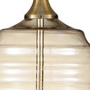 Metal Bedside Table Lamp With Off-White Shade - Off-White