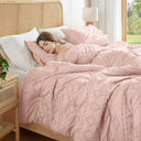 Gigi - King/California King Comforter Mini Set - Pink