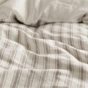 Etta - 3 Piece King Duvet Set - Tan
