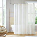 Anna - 72x84" Shower Curtain - Ivory - Madison Park - Shower Curtains - Elite Enclave Home