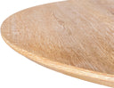 Linette - Dining Table - White Oak - Meridian Furniture - Dining Tables - Elite Enclave Home