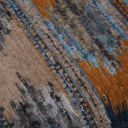 Lainey - Upholstered Ikat Armchair - Blue / Brown / Orange - Uttermost - Arm Chairs - Elite Enclave Home