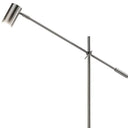 Task Floor Lamp - Silver - HomeRoots - Floor Lamps - Elite Enclave Home