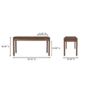 Wiley - Desk - Vintage Brown - Moe's Home Collection - Writing Desks - Elite Enclave Home