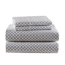 Cozy Cotton Flannel - King Printed Sheet Set - Snowflake - True North by Sleep Philosophy - Bedding Sets - Elite Enclave Home