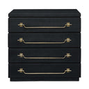 Halifax - Mahogany Accent Chest - Black