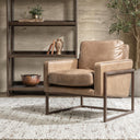 Ken - Accent Chair - Tan - Classic Home - Accent Chairs - Elite Enclave Home