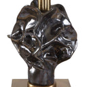 Fiori - Sculptural Buffet Lamp - Dark Bronze / Antique Brass