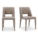 Joyce - Dining Chair (Set of 2) - Light Brown - Moe's Home Collection - Chair Sets - Elite Enclave Home