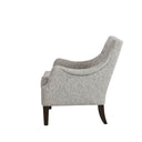 Qwen - Button Tufted Accent Chair - Gray - Madison Park - Accent Chairs - Elite Enclave Home