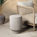 Givens - Outdoor Accent Table - Light Gray - Classic Home - Accent Tables - Elite Enclave Home