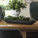 Verde - Succulent Centerpiece In Bowl - Black / Green - Uttermost - Plants - Elite Enclave Home