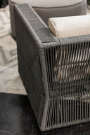 Milano - Sofa, With Self Welt - Echo Ash / Dark Gray