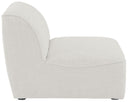 Miramar - Armless Chair - Meridian Furniture - Stationary Chairs - Elite Enclave Home
