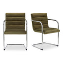Pedro - Dining Chair (Set of 2) - Green - Moe's Home Collection - Chair Sets - Elite Enclave Home