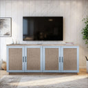Mattie - Accent Cabinet - Wheat / Gray - Chapel Hill - Accent Cabinets - Elite Enclave Home