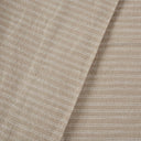 Oversized Cotton Flannel - 4 Piece Queen Sheet Set - Beige / White Stripes
