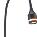 Metal LED Adjustable Desk Lamp - Matte Black