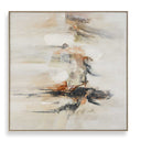 Outburst - Hand Painted Modern Art - Black / Blue / Brown / Gray / Green / Orange / Red / White / Woodtone - Uttermost - Canvas Art - Elite Enclave Home